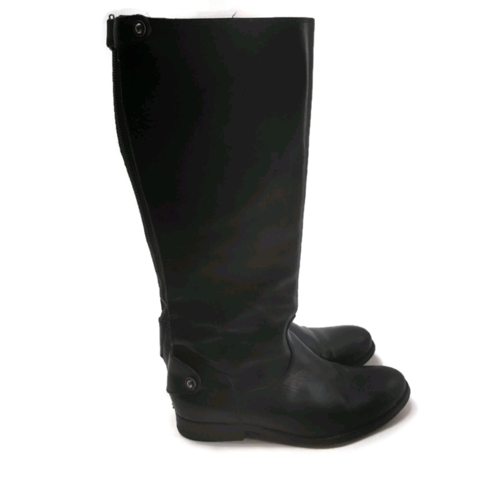 FRYE Melissa black button back zip boots sz 6 - Picture 3 of 12